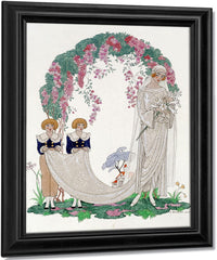 The Bride By Georges Barbier Fine Art Print
