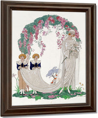 The Bride By Georges Barbier Fine Art Print