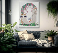 The Bride By Georges Barbier Fine Art Print