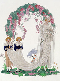 The Bride By Georges Barbier Fine Art Print