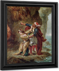 The Bride Of Abydos By Ferdinand Victor Eugene Delacroix Fine Art Print