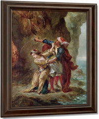 The Bride Of Abydos By Ferdinand Victor Eugene Delacroix Fine Art Print