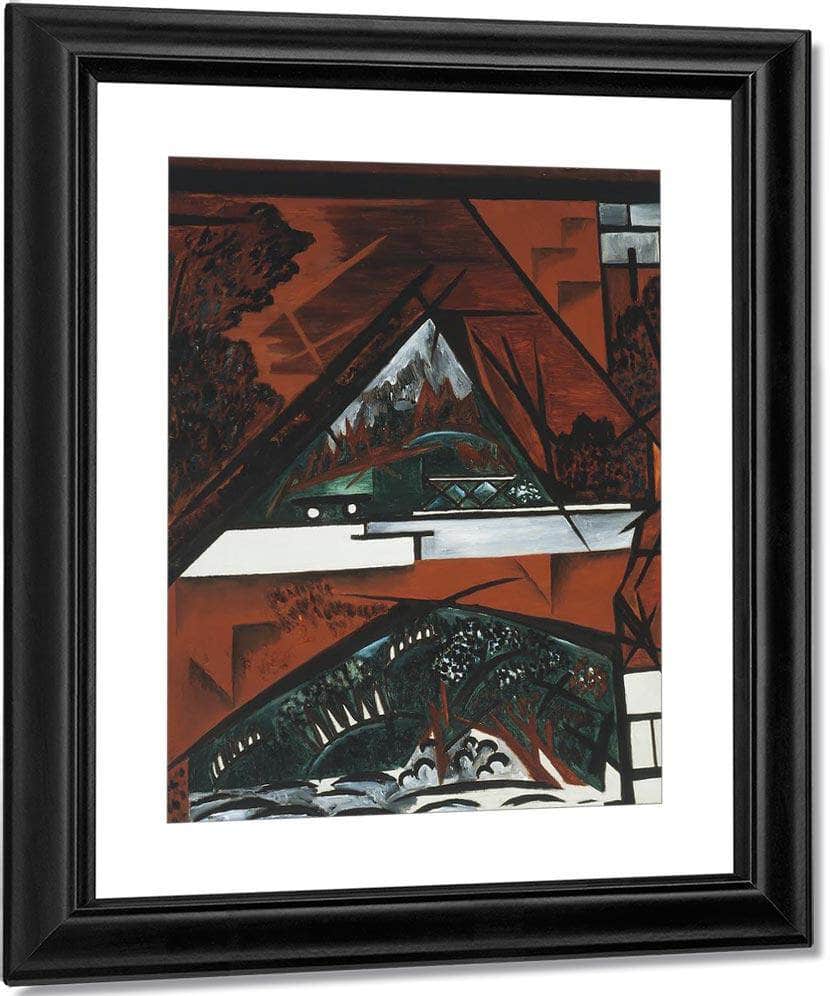 The Bridge 1916 By Natalia Goncharova Fine Art Print