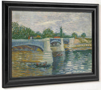 The Bridge Of Courbevoie Paris May Jul 1887 (El Puente De Courbevoie) By Vincent Van Gogh Fine Art Print