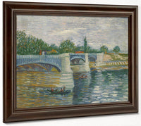 The Bridge Of Courbevoie Paris May Jul 1887 (El Puente De Courbevoie) By Vincent Van Gogh Fine Art Print