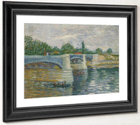 The Bridge Of Courbevoie Paris May Jul 1887 (El Puente De Courbevoie) By Vincent Van Gogh Fine Art Print