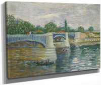 The Bridge Of Courbevoie Paris May Jul 1887 (El Puente De Courbevoie) By Vincent Van Gogh Fine Art Print
