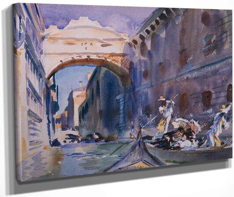 The Bridge Of Sighs By John Singer Sargent Fine Art Print