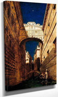 The Bridge Of Sighs By William Etty Fine Art Print