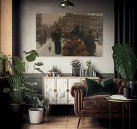 The Bridge Over The Singel At The Paleisstraat Amsterdam By George Hendrik Breitner Fine Art Print