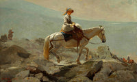 The Bridle Path White Mountains 1868 By Winslow Homer Fine Art Print