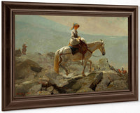 The Bridle Path White Mountains 1868 By Winslow Homer Fine Art Print