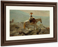 The Bridle Path White Mountains 1868 By Winslow Homer Fine Art Print