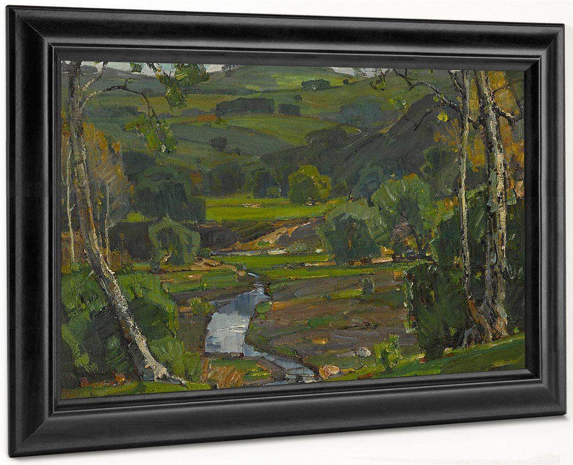 The Brook By William Wendt Fine Art Print