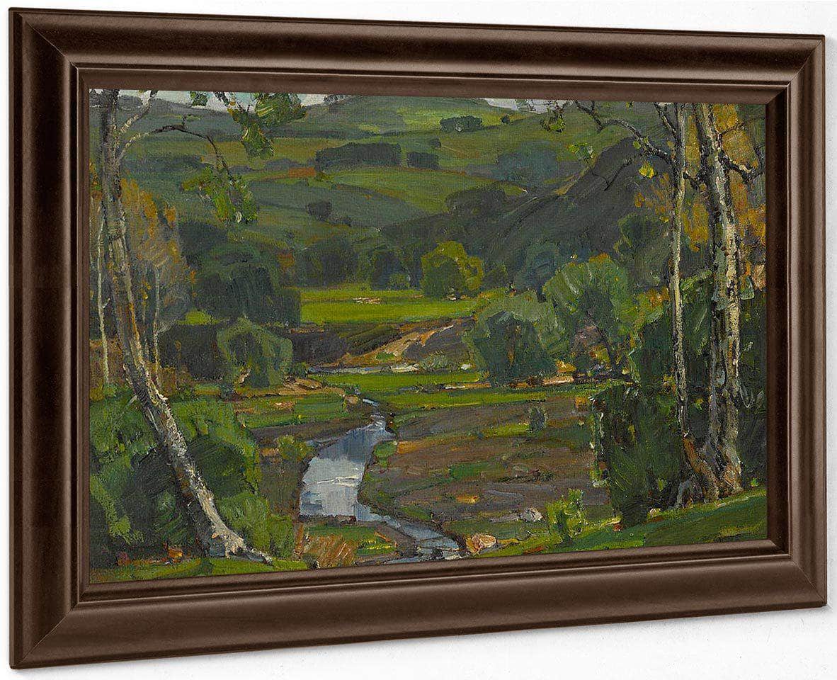 The Brook By William Wendt Fine Art Print