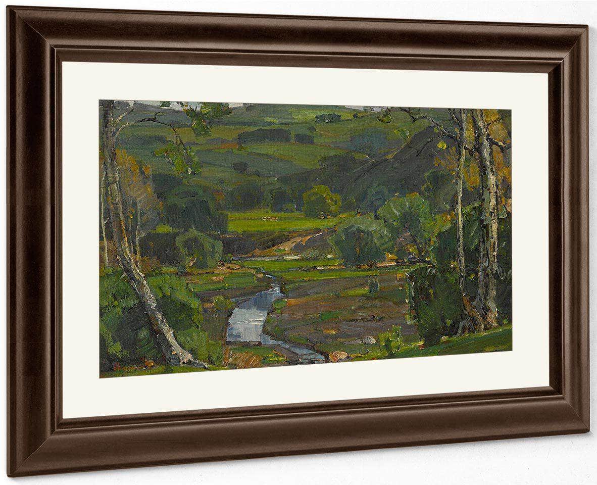 The Brook By William Wendt Fine Art Print