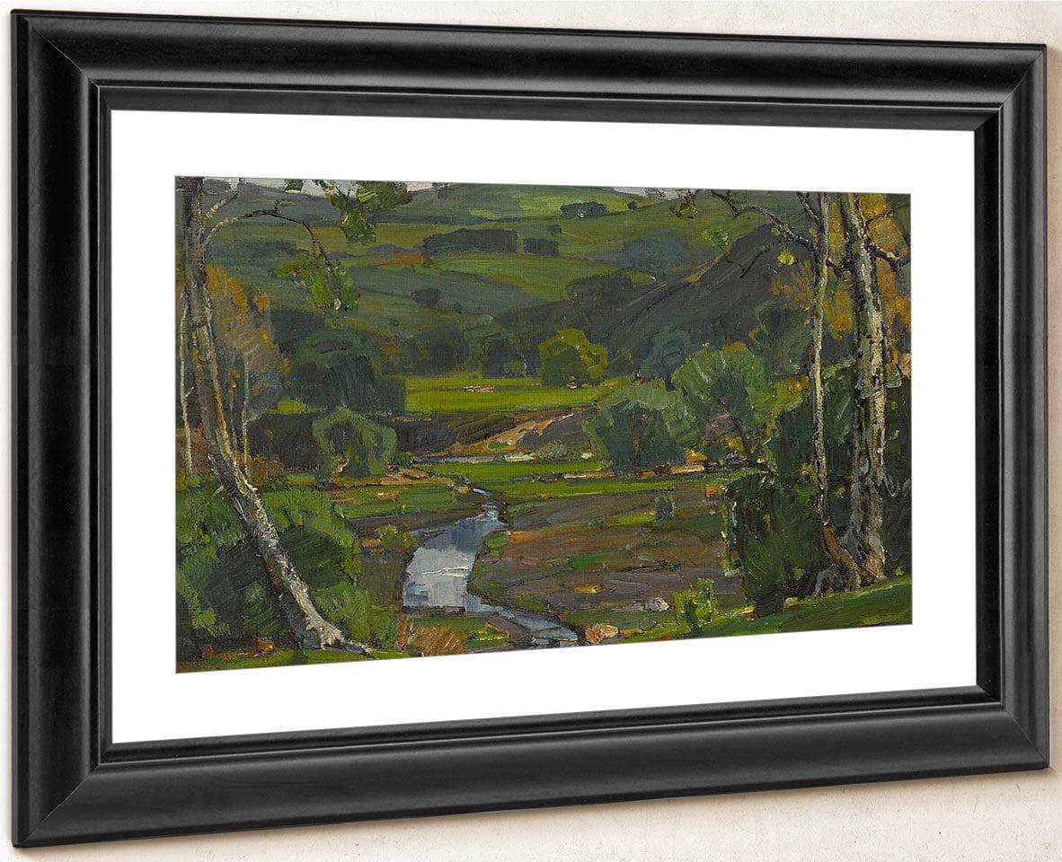 The Brook By William Wendt Fine Art Print