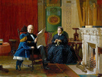 The Brown Family By Eastman Johnson Fine Art Print