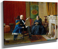 The Brown Family By Eastman Johnson Fine Art Print