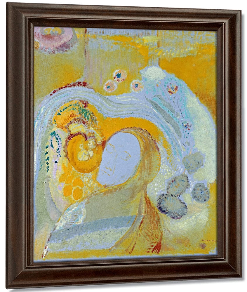 The Buddha 1 By Odilon Redon Fine Art Print