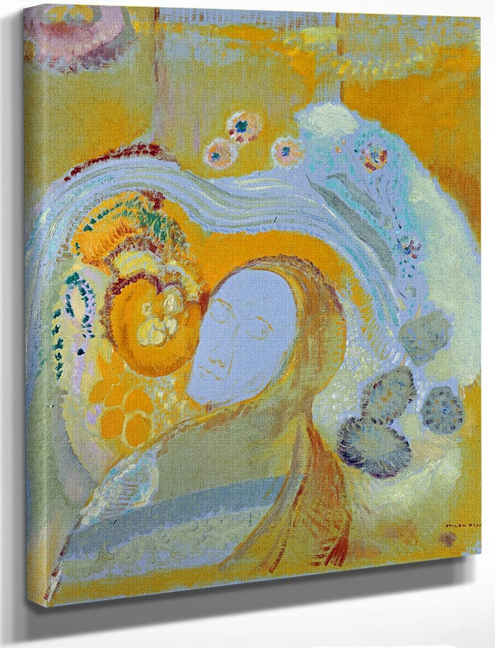 The Buddha 1 By Odilon Redon Fine Art Print