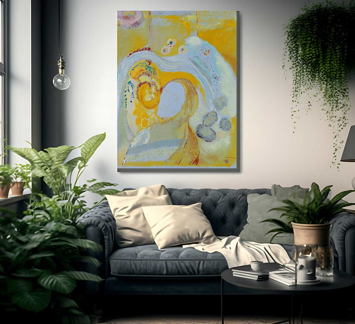 The Buddha 1 By Odilon Redon Fine Art Print