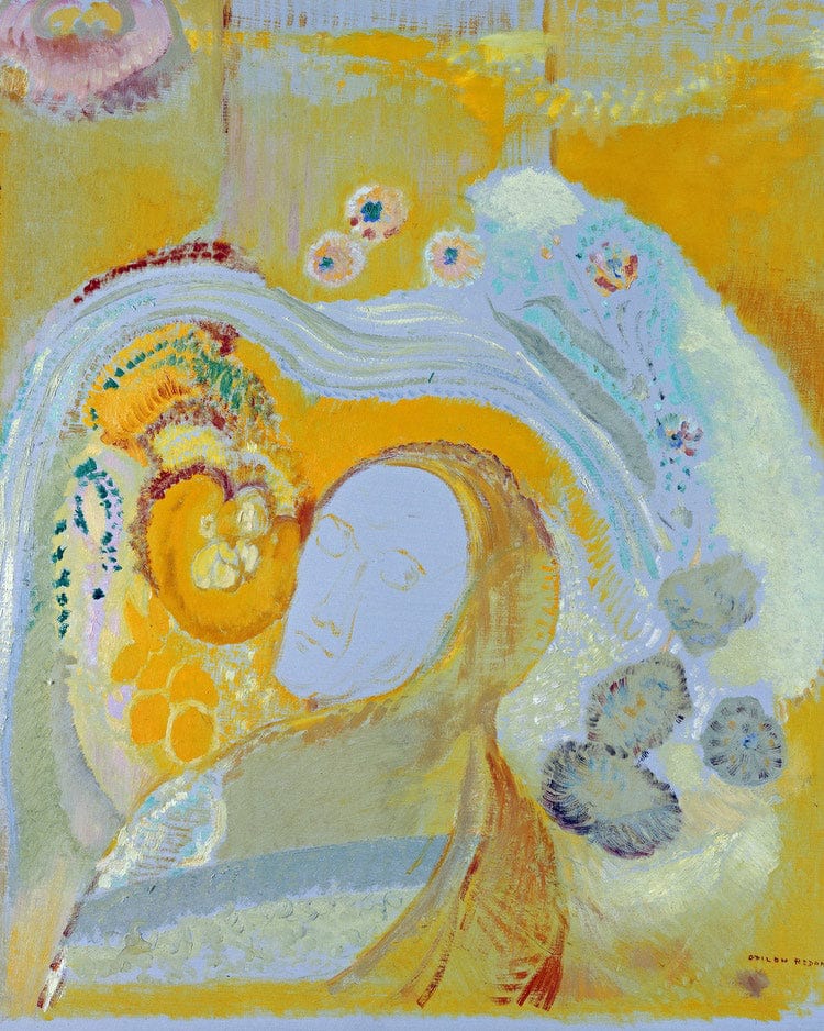 The Buddha 1 By Odilon Redon Fine Art Print