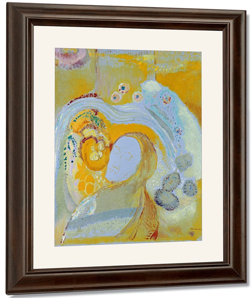 The Buddha 1 By Odilon Redon Fine Art Print