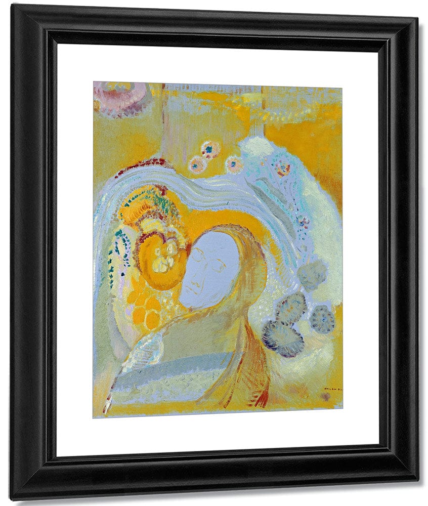 The Buddha 1 By Odilon Redon Fine Art Print