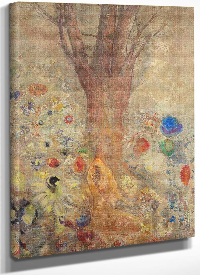 The Buddha 2 By Odilon Redon Fine Art Print