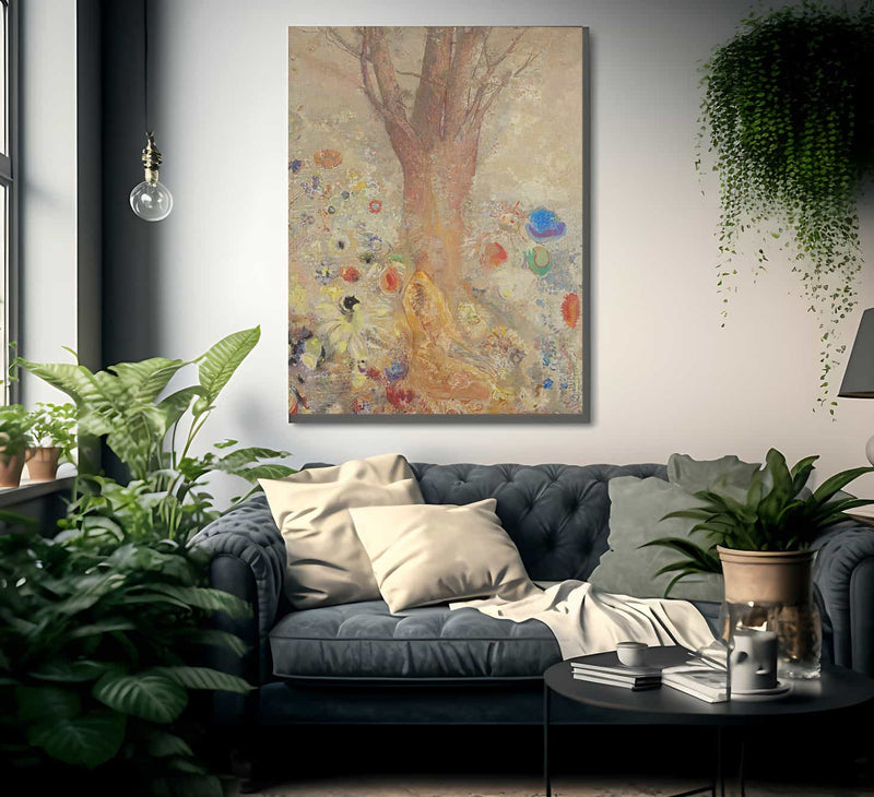 The Buddha 2 By Odilon Redon Fine Art Print