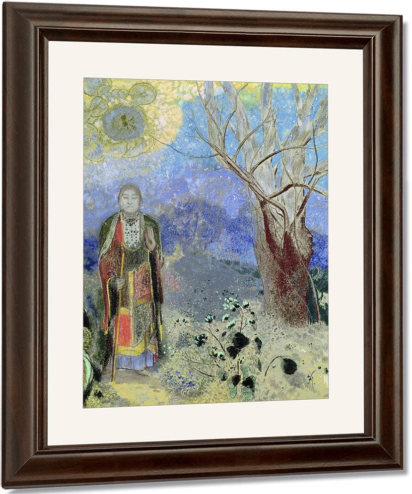 The Buddha By Odilon Redon Fine Art Print