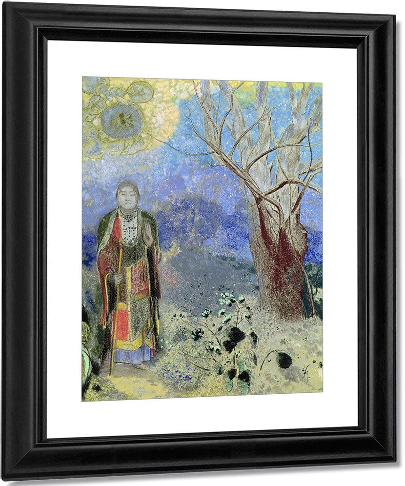 The Buddha By Odilon Redon Fine Art Print
