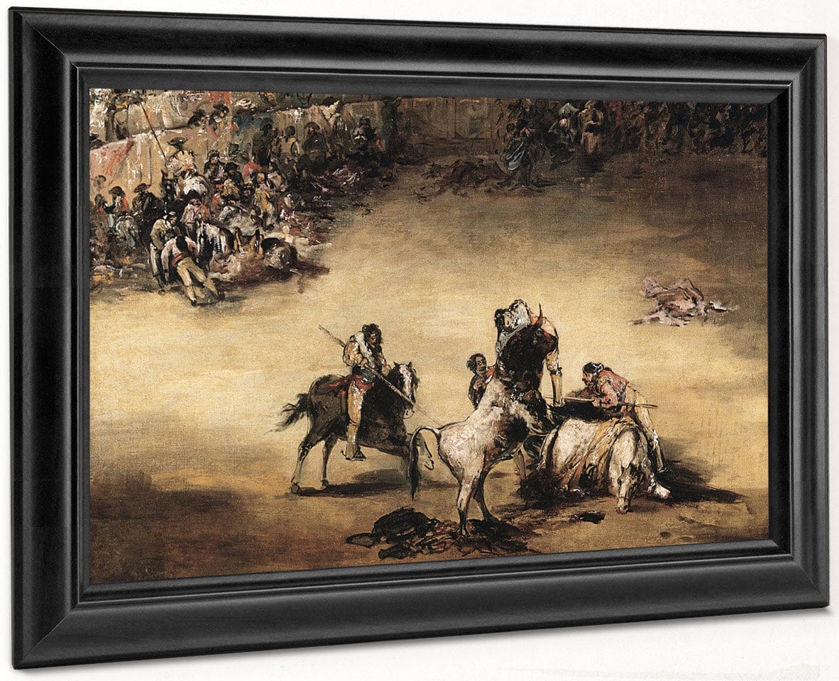 The Bullfight By Francisco De Goya Fine Art Print