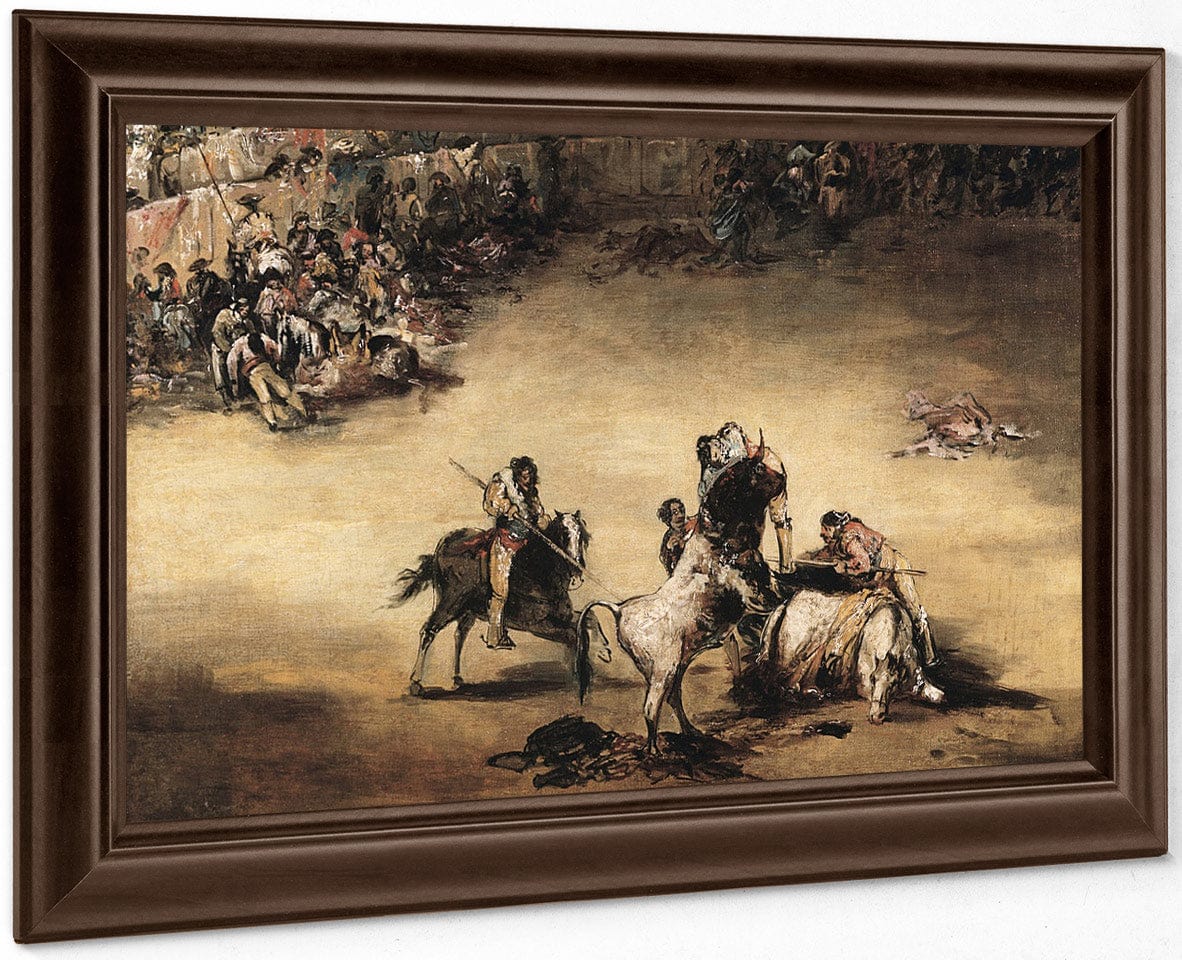 The Bullfight By Francisco De Goya Fine Art Print