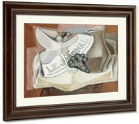 The Bunch Of Grapes By Juan Gris Fine Art Print
