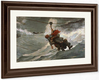 The By Life By Line By Winslow Homer Fine Art Print