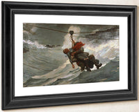 The By Life By Line By Winslow Homer Fine Art Print