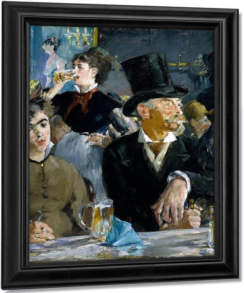 The Cafe Concert 1878 Oil On Canvas 4730X5810Mm The Walters Art Museum By Edouard Manet Fine Art Print