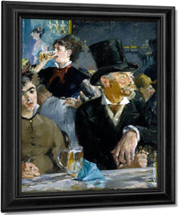 The Cafe Concert 1878 Oil On Canvas 4730X5810Mm The Walters Art Museum By Edouard Manet Fine Art Print