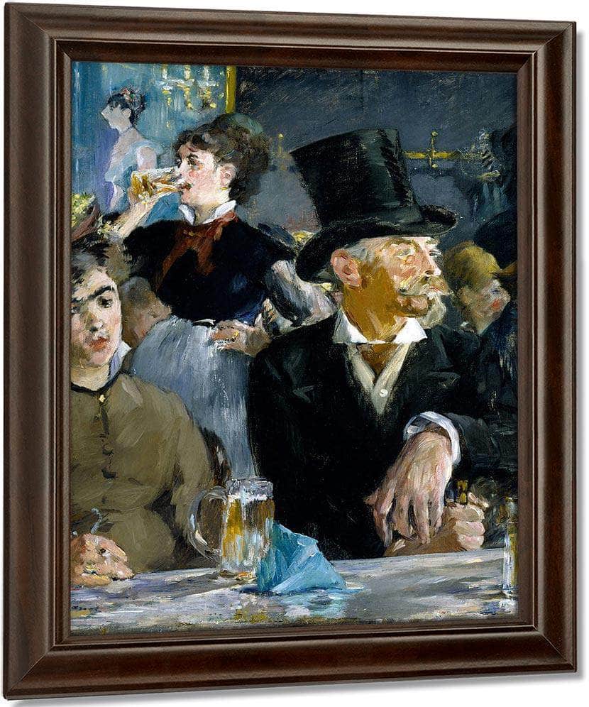 The Cafe Concert 1878 Oil On Canvas 4730X5810Mm The Walters Art Museum By Edouard Manet Fine Art Print