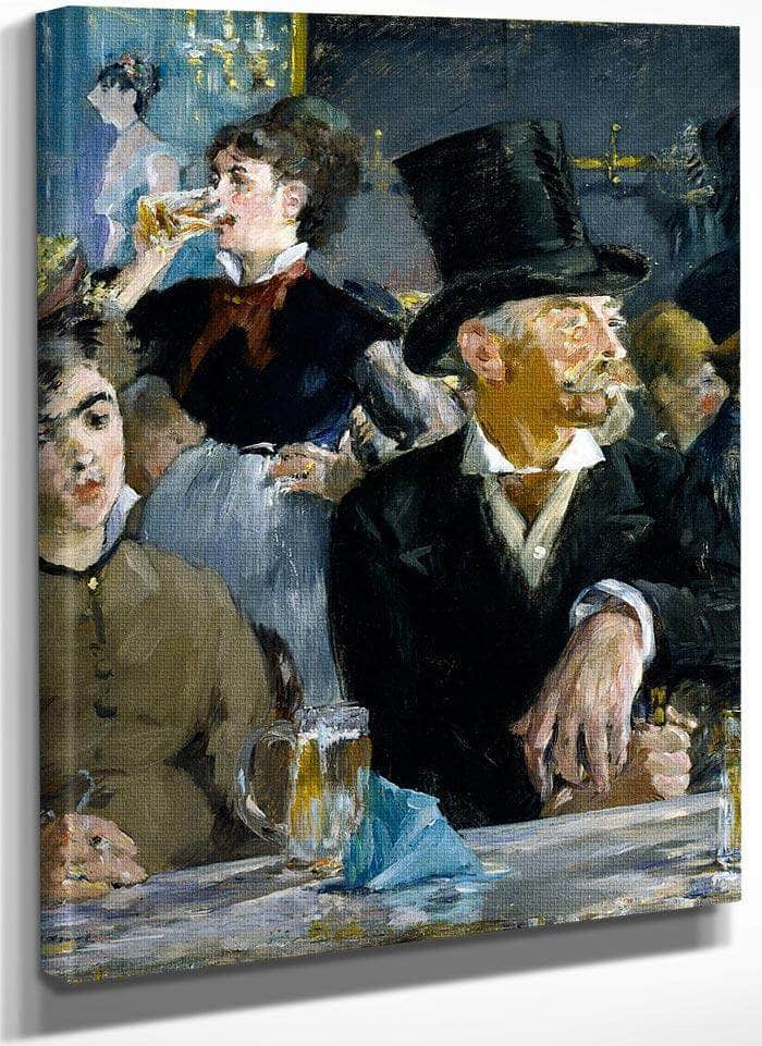 The Cafe Concert 1878 Oil On Canvas 4730X5810Mm The Walters Art Museum By Edouard Manet Fine Art Print