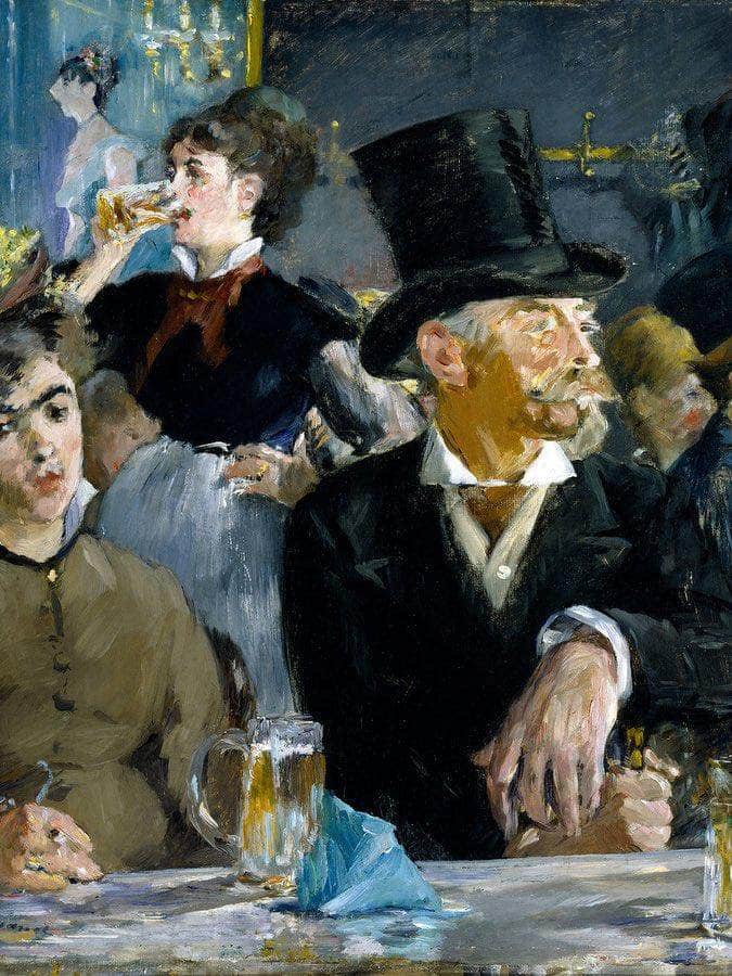 The Cafe Concert 1878 Oil On Canvas 4730X5810Mm The Walters Art Museum By Edouard Manet Fine Art Print