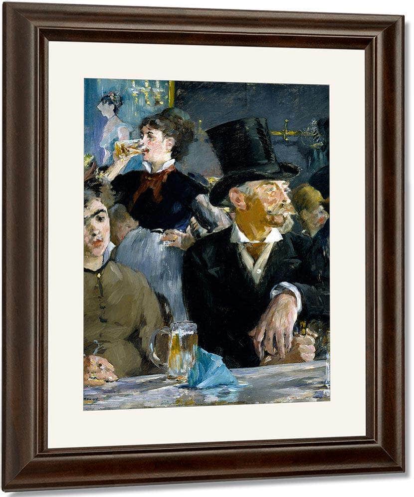 The Cafe Concert 1878 Oil On Canvas 4730X5810Mm The Walters Art Museum By Edouard Manet Fine Art Print