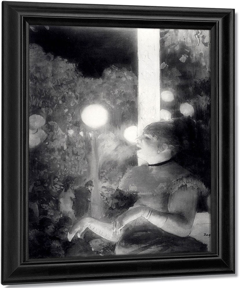 The Cafe Concert, Or The Song Of The Dog By Edgar Degas Fine Art Print