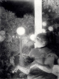 The Cafe Concert, Or The Song Of The Dog By Edgar Degas Fine Art Print