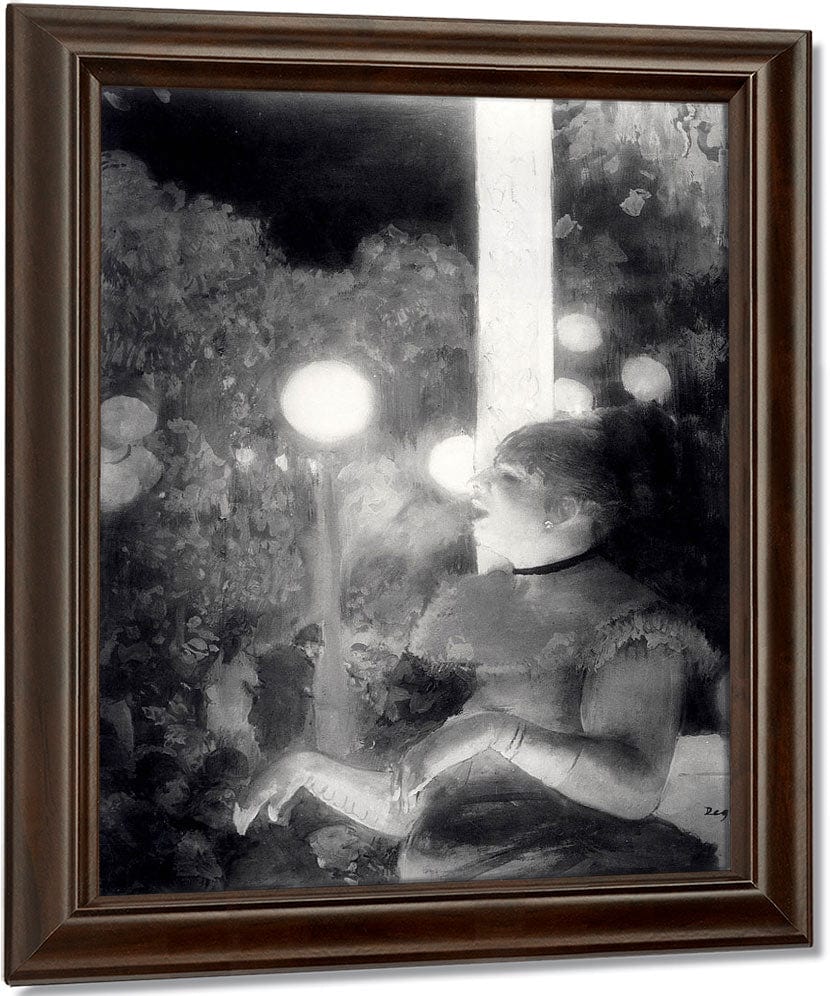 The Cafe Concert, Or The Song Of The Dog By Edgar Degas Fine Art Print