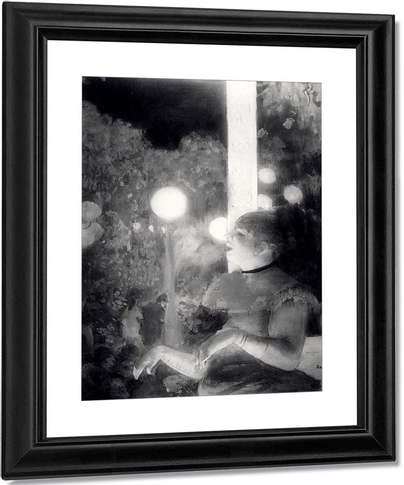 The Cafe Concert, Or The Song Of The Dog By Edgar Degas Fine Art Print