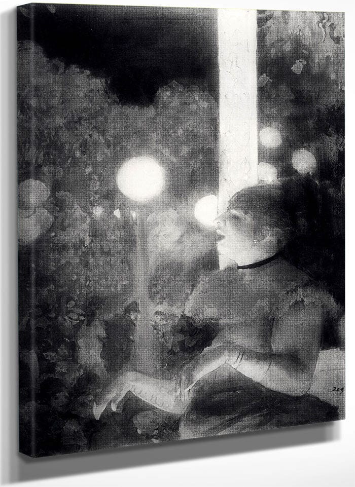 The Cafe Concert, Or The Song Of The Dog By Edgar Degas Fine Art Print