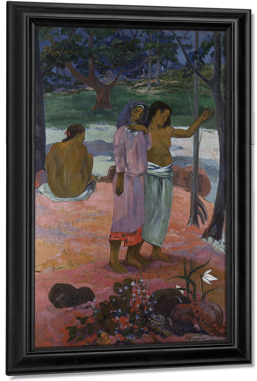 The Call By Eugene Henri Paul Gauguin Fine Art Print